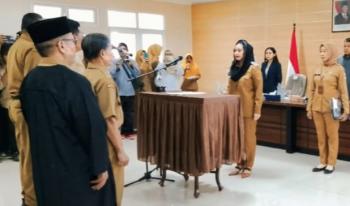 Bupati Brebes Lantik Pejabat Pimpinan Tinggi Pratama